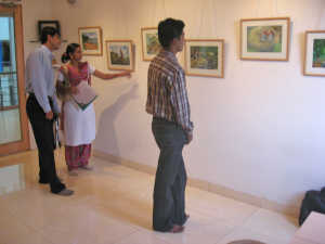 Abstract geometric pattern